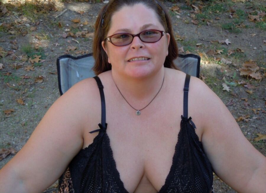 Free porn pics of Hairy Mature BBW (outdoor) 1 of 57 pics