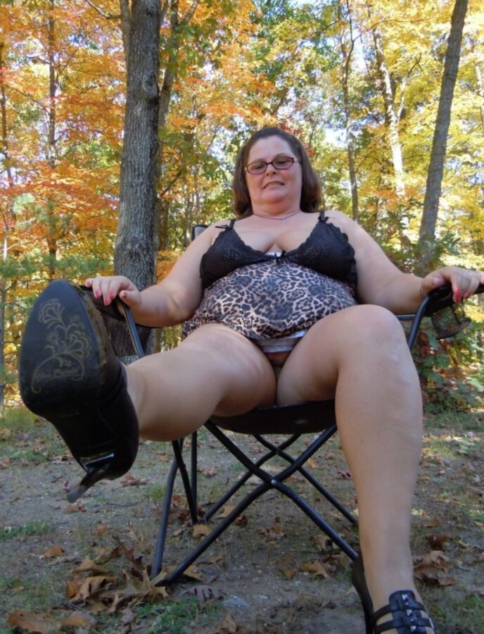 Free porn pics of Hairy Mature BBW (outdoor) 21 of 57 pics