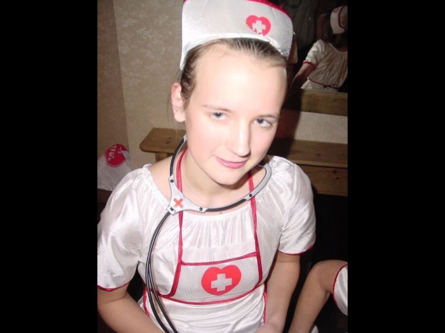 Free porn pics of UK Cum Slut Rachel, nurse uniform bukkake 10 of 84 pics