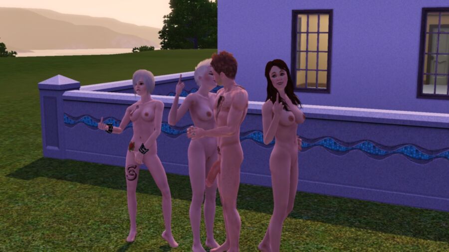 Free porn pics of Sims Family Photo 15 of 24 pics