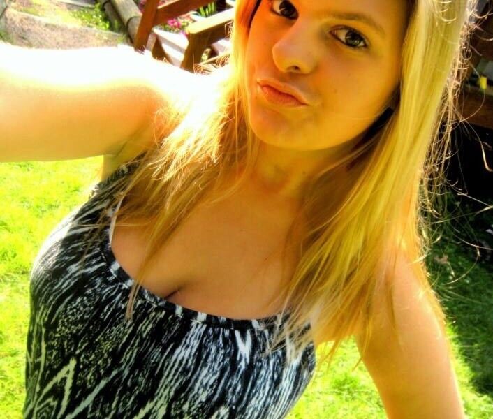 Free porn pics of Big tit blonde teen amateur Kristine 23 of 30 pics
