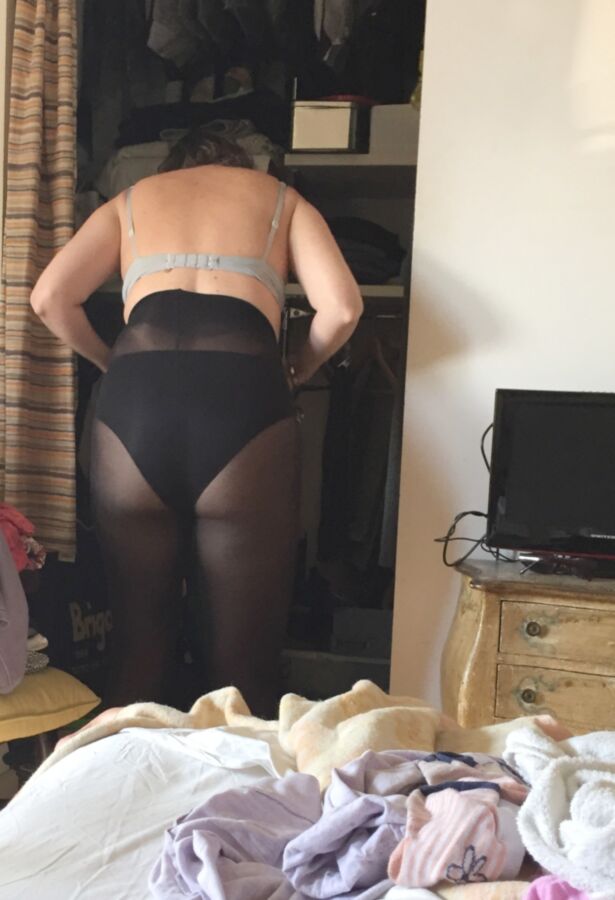 Free porn pics of My italian Milf WIfe caught dressing 9 of 28 pics