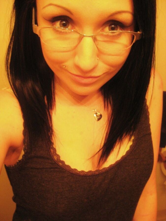 Free porn pics of Brunette with Glasses 13 of 79 pics