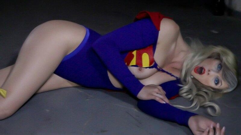Free porn pics of Taylor as supergirl peril femdom 5 of 5 pics