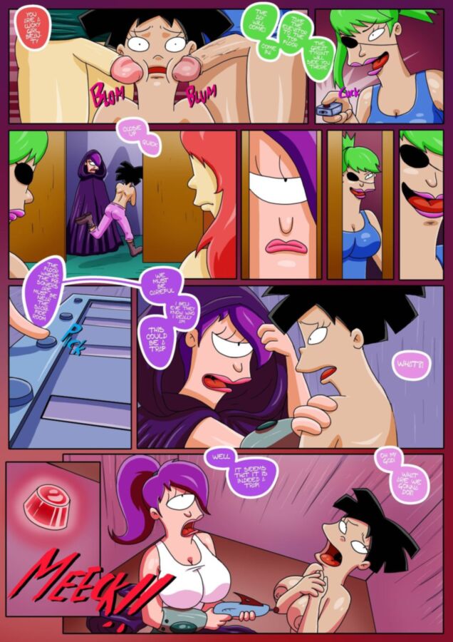 Free porn pics of Futanari Comic: Futurama Sextopia (Bill Vicious) 7 of 30 pics