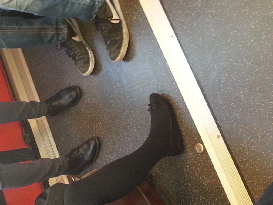 Free porn pics of Boots and Nylons in the Train 15 of 50 pics