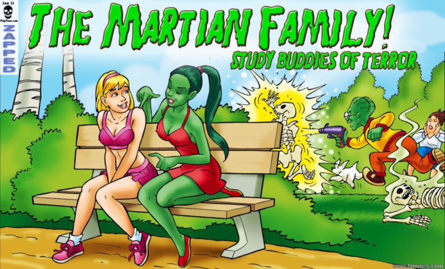 Free porn pics of The Martian Family- Study Buddies of Terror 1 of 20 pics