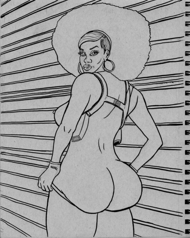 Free porn pics of Linework WIP 1 of 3 pics