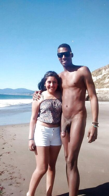 Free porn pics of Black nude couples on the Beach 11 of 27 pics