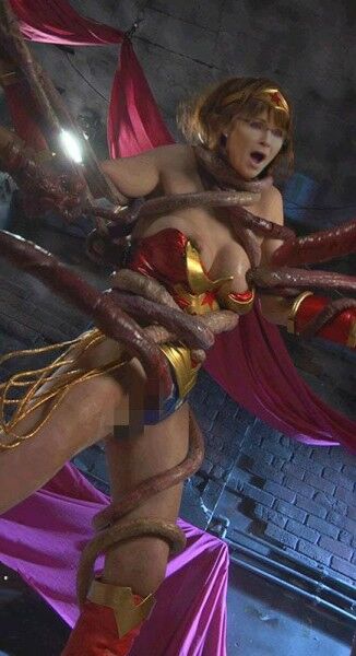 Free porn pics of Sarah Palin as Wonder Woman Bondage Tentacles peril femdom 3 of 3 pics