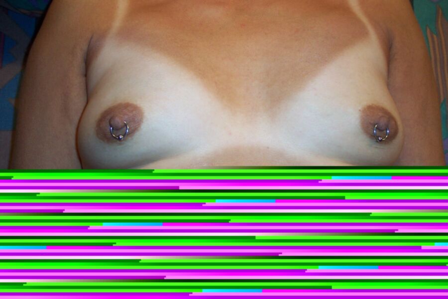 Free porn pics of MY TINY TITS WITH NIPPLE RINGS 15 of 24 pics