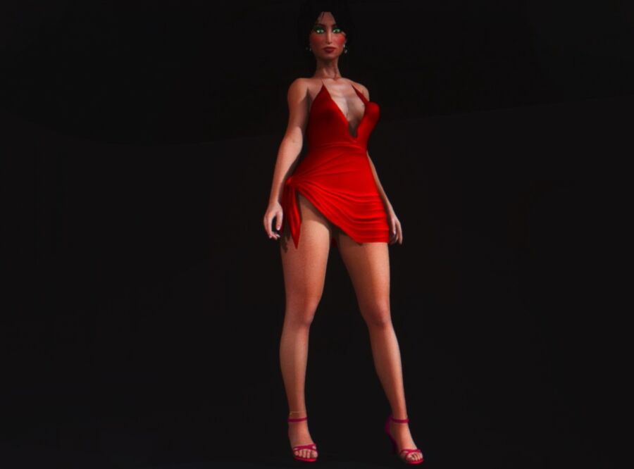 Free porn pics of Passions of Red Dress 1 of 11 pics