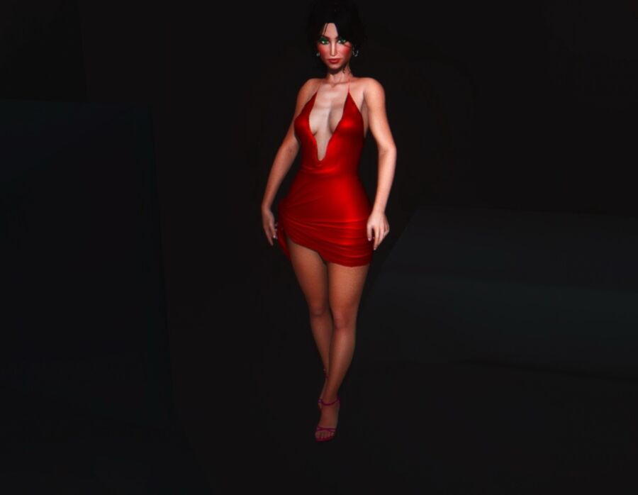 Free porn pics of Passions of Red Dress 5 of 11 pics