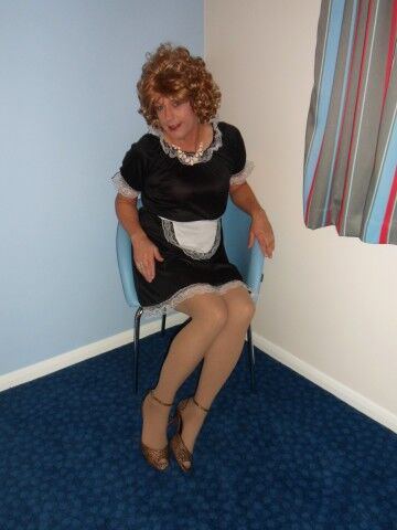 Free porn pics of Nicola as French Maid 1 of 20 pics