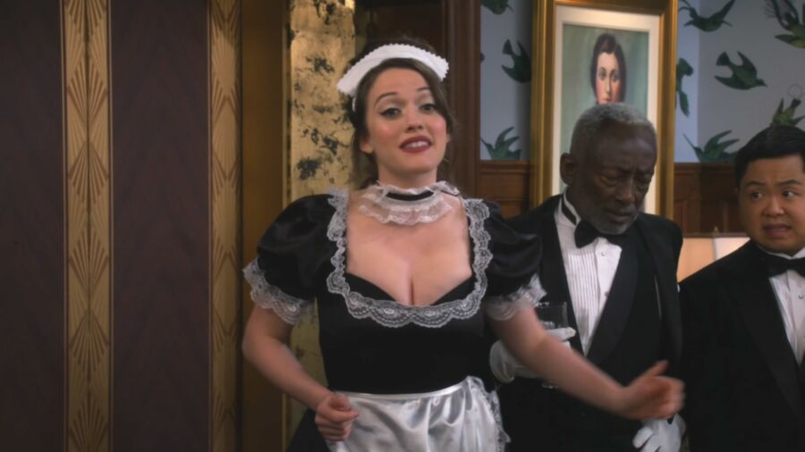 Free porn pics of Kat Dennings - French Maid 7 of 14 pics