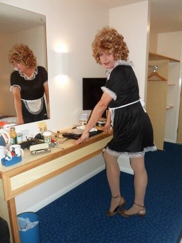 Free porn pics of Nicola as French Maid 5 of 20 pics