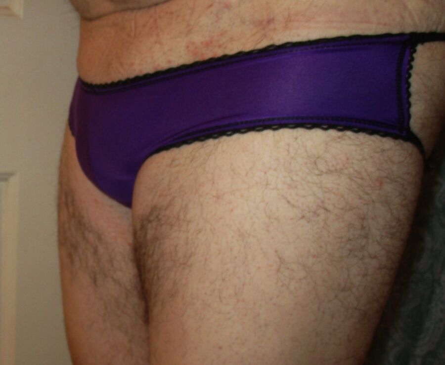 Free porn pics of Open Ass Purple Panties 7 of 7 pics