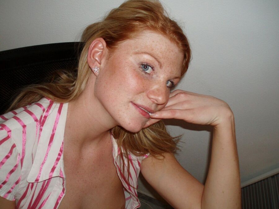 Free porn pics of Gloria - Tall Strawberry Blonde w/ Freckles 21 of 239 pics