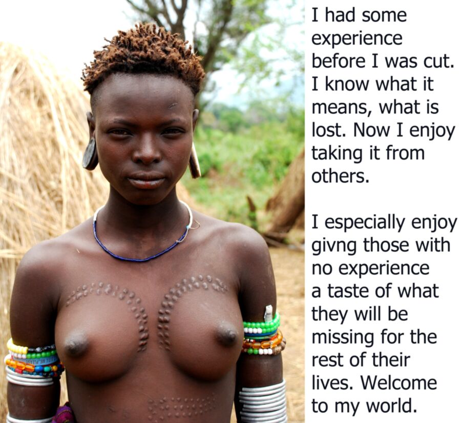 Free porn pics of Tribal FGM 3 of 4 pics