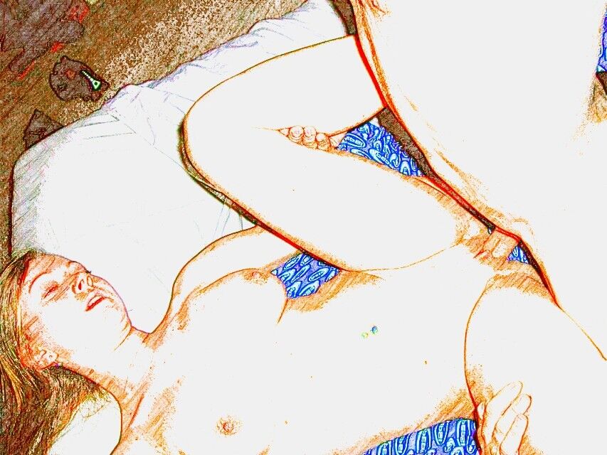 Free porn pics of Photoshop Artsy Sketch Drawing Filter 22 of 25 pics