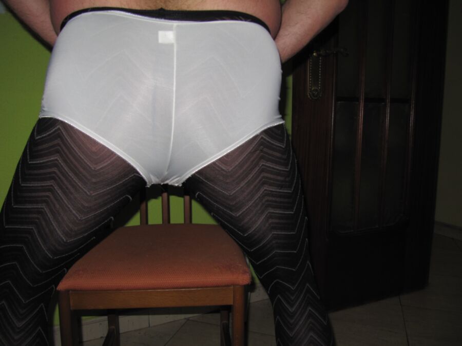 Free porn pics of Wife panties and pantyhose , bragas y medias de mi mujer 15 of 25 pics