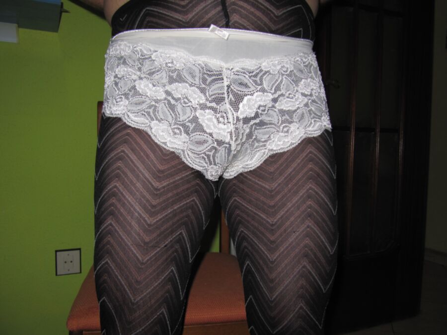 Free porn pics of Wife panties and pantyhose , bragas y medias de mi mujer 13 of 25 pics