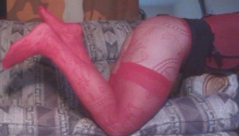 Free porn pics of Teen in nylons crossdresser pantyhose sissy stockings shemale 11 of 12 pics