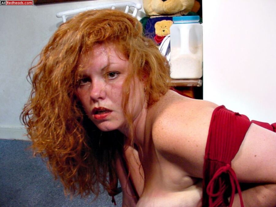 Free porn pics of Fiery Plump redhead 21 of 48 pics