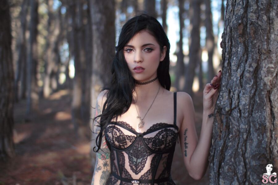 Free porn pics of Coralinne Suicide Forest Nymph 20 of 44 pics