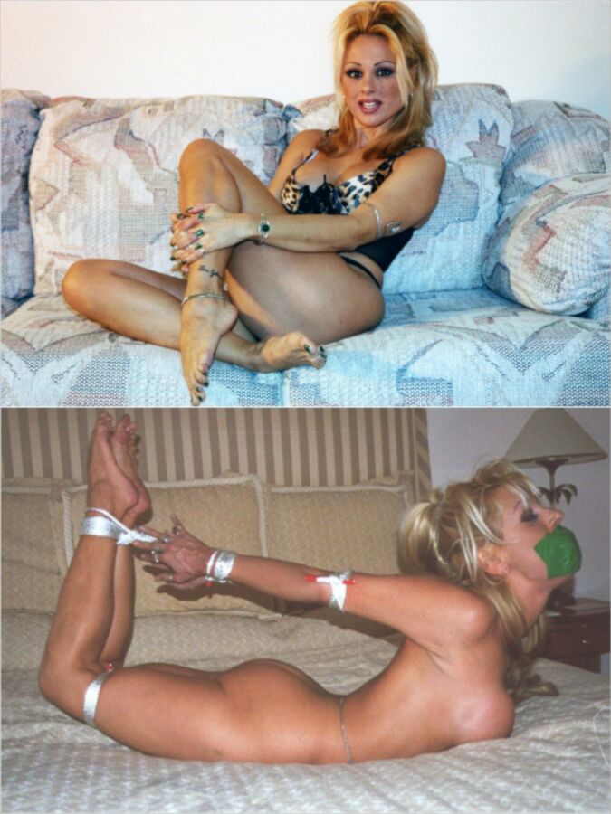 Free porn pics of Hogtied Naked -- Before and After 6 of 11 pics