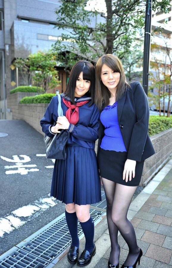 Free porn pics of Mai Araki And Maki Koizumi (Schoolgirl And Teacher Get Raped) 1 of 11 pics