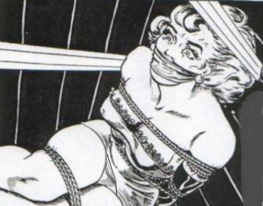 Free porn pics of Classic bondage art 21 of 50 pics