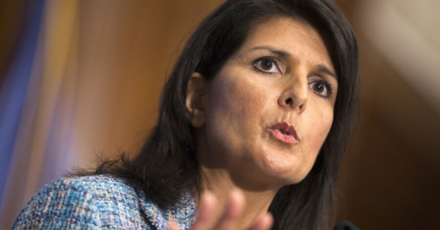 Free porn pics of Conservative Nikki Haley Just Gets Better and Better 19 of 50 pics
