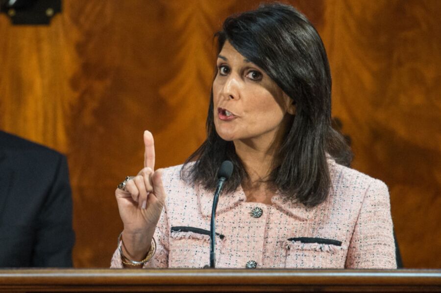 Free porn pics of Conservative Nikki Haley Just Gets Better and Better 12 of 50 pics
