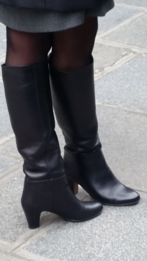 Free porn pics of Nice boots in sreet shot 12 of 24 pics