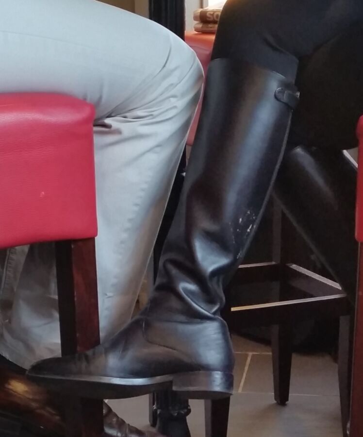 Free porn pics of Nice boots in sreet shot 21 of 24 pics