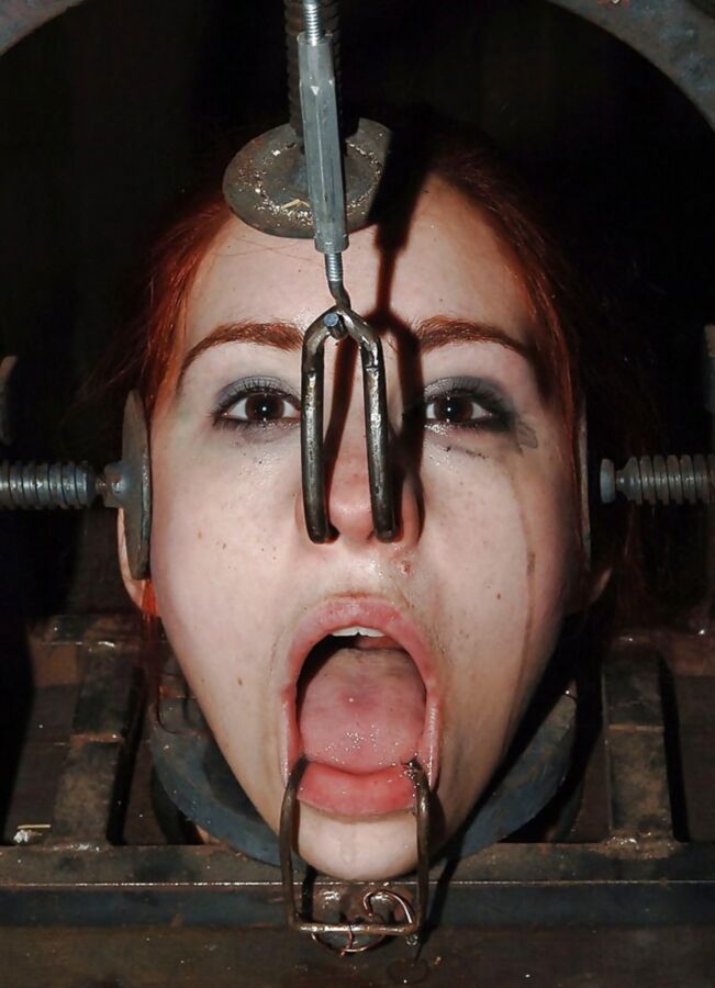 Free porn pics of BDSM nose-hook bondage. 5 of 24 pics