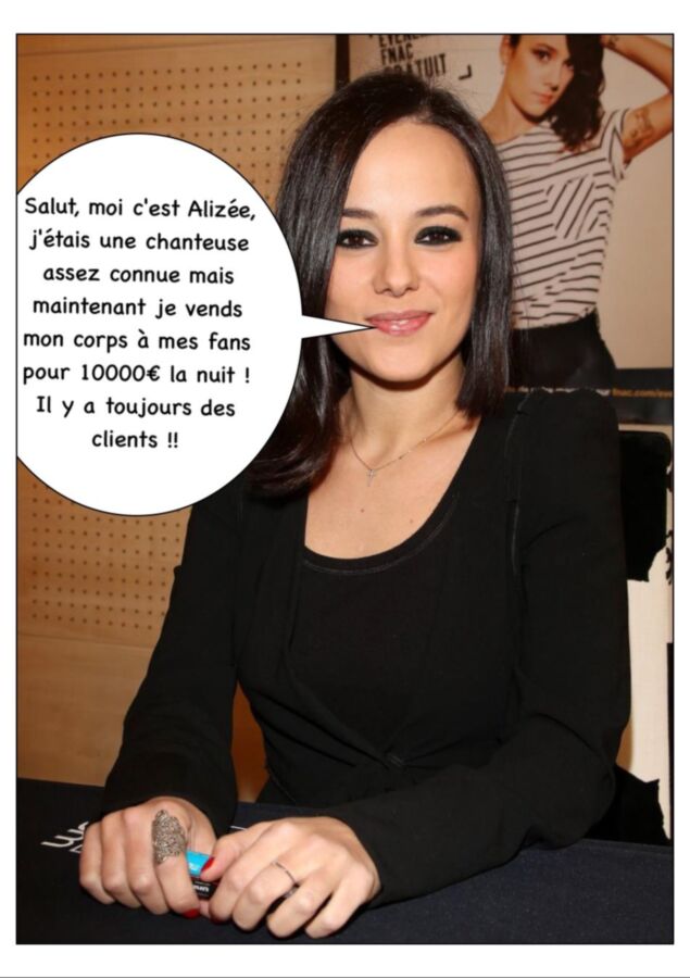 Free porn pics of Alizée Jacotey la salope Captions. French/ Français  2 of 6 pics