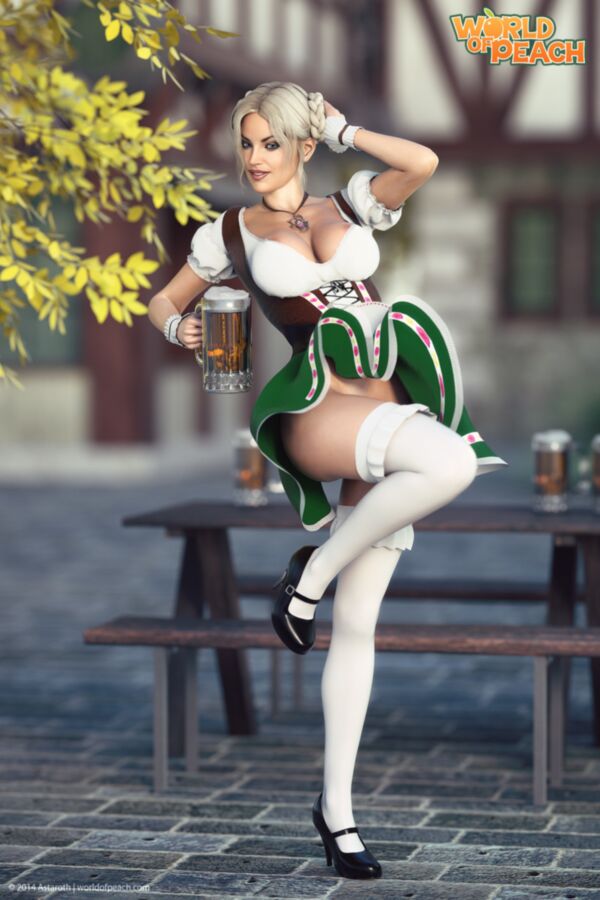 Free porn pics of Sabine - German Oktoberfest Maid 6 of 16 pics