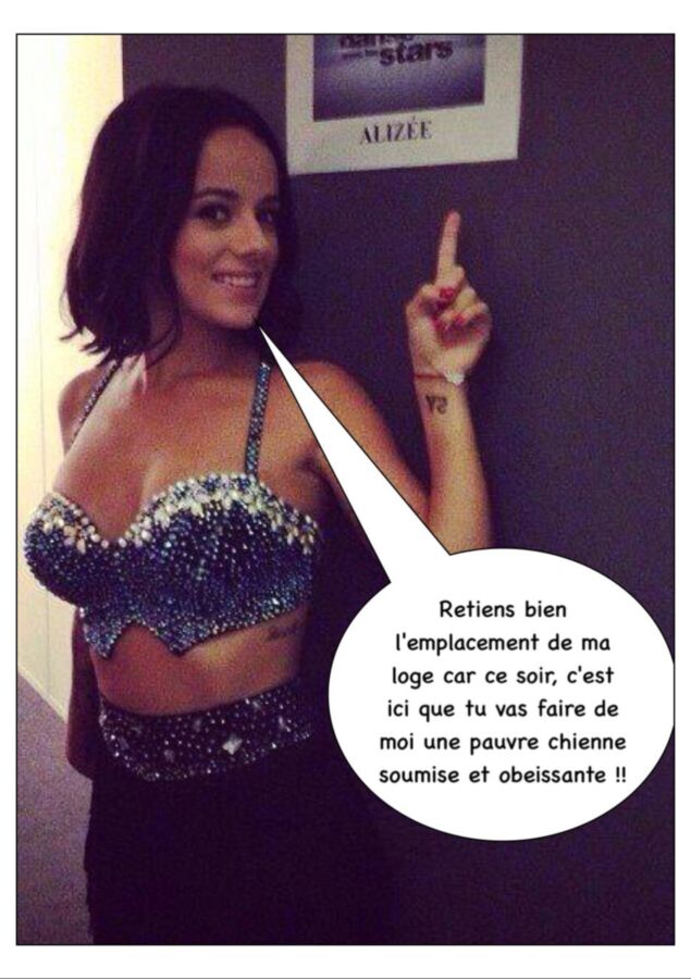 Free porn pics of Alizée Jacotey la salope Captions. French/ Français  1 of 6 pics