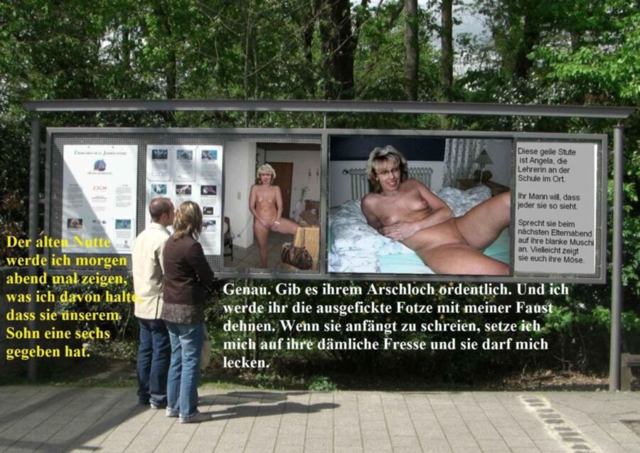 Free porn pics of German Teacher Slut dirty caps and tributes III 4 of 16 pics