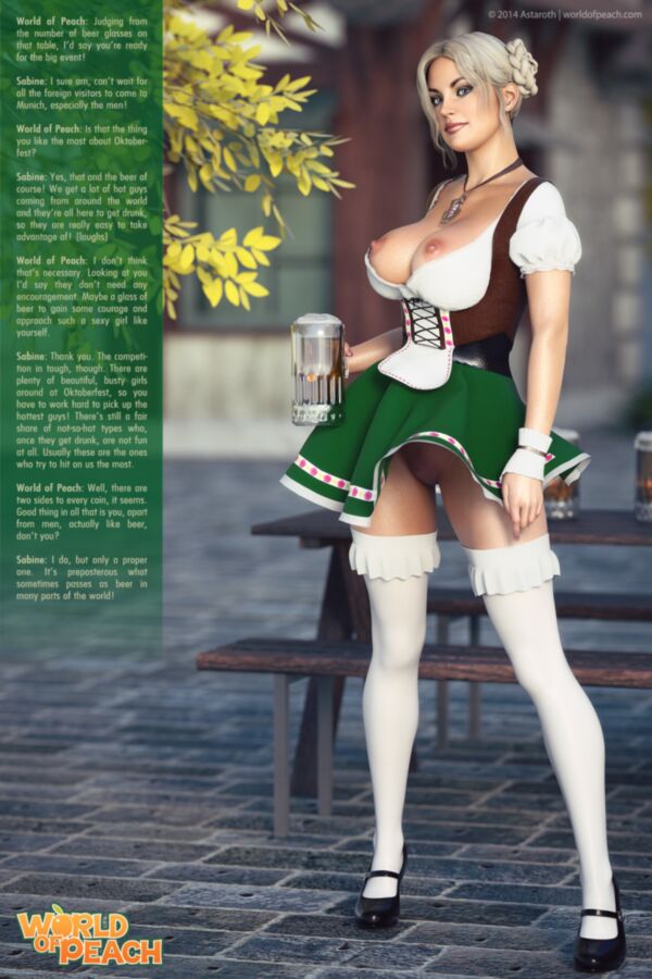 Free porn pics of Sabine - German Oktoberfest Maid 2 of 16 pics