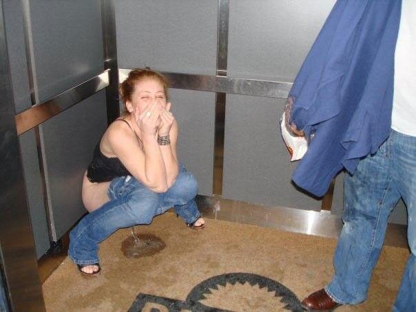 Free porn pics of Golden Pee Archive: A Currated Collection - In the Elevator 12 of 15 pics