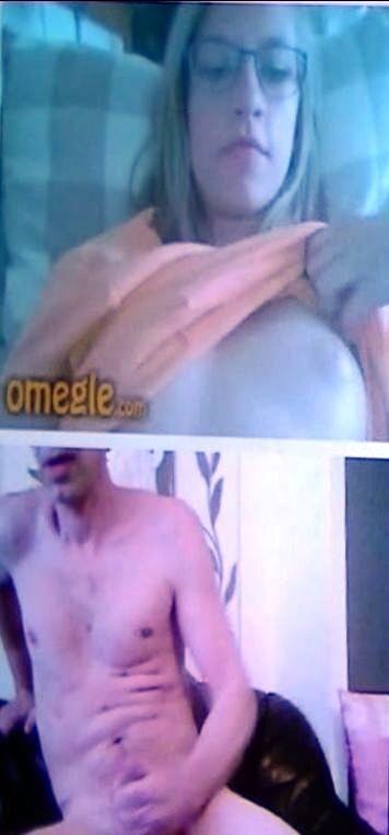 Free porn pics of Omegle CFNM - Cumshot for a cute girl 3 of 9 pics