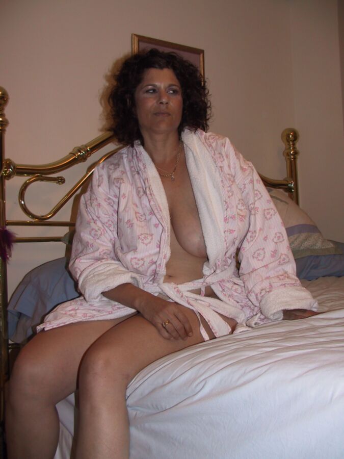 Free porn pics of Lusy wears dressing gown 5 of 15 pics