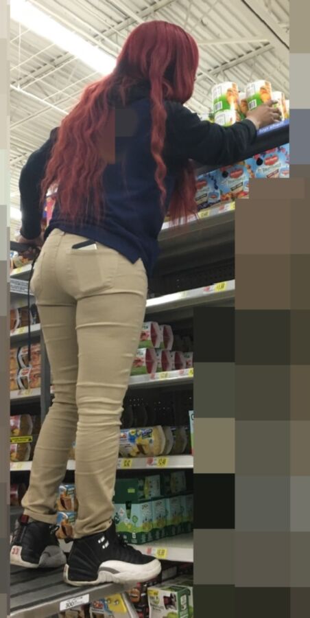 Free porn pics of STREET STORE CANDIDS OF NICE PLUMP ASSES 19 of 28 pics