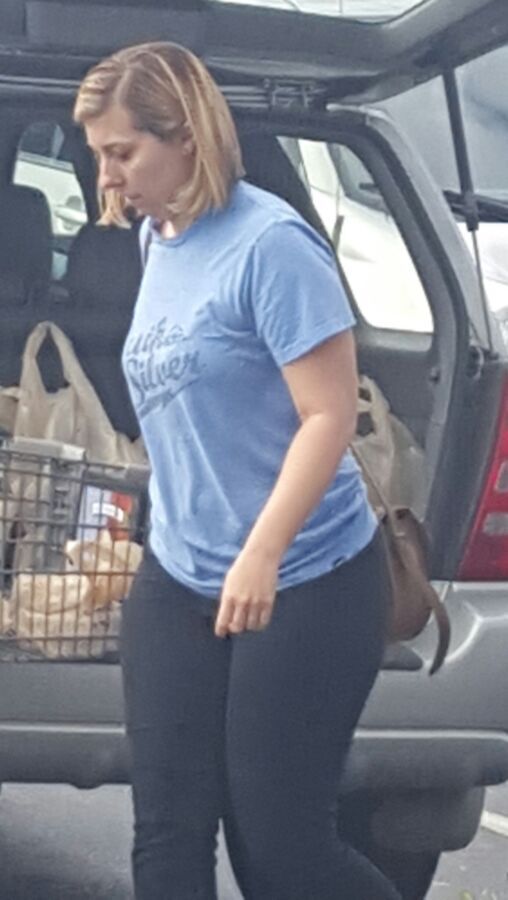 Free porn pics of Candid Thick Milf Shopping 12 of 18 pics