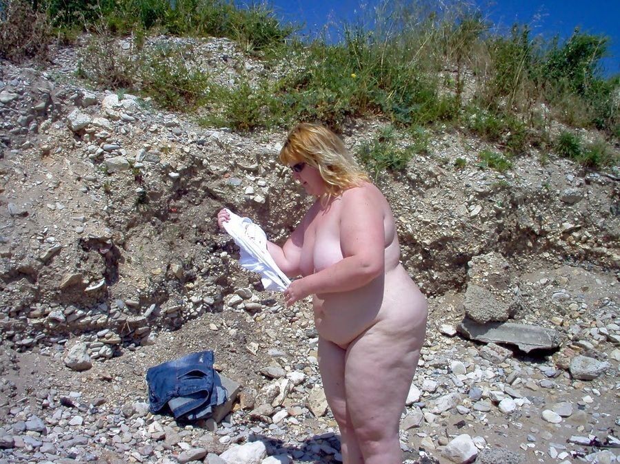 Free porn pics of French BBW Whore at the beach 15 of 66 pics