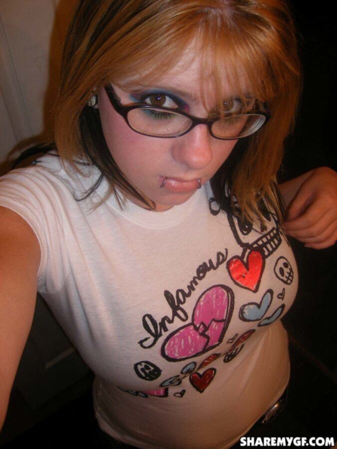 Free porn pics of Beautifully trashy young emo 11 of 65 pics