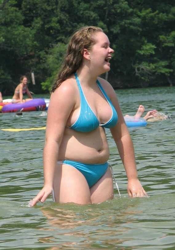girls in swimsuits Fat
